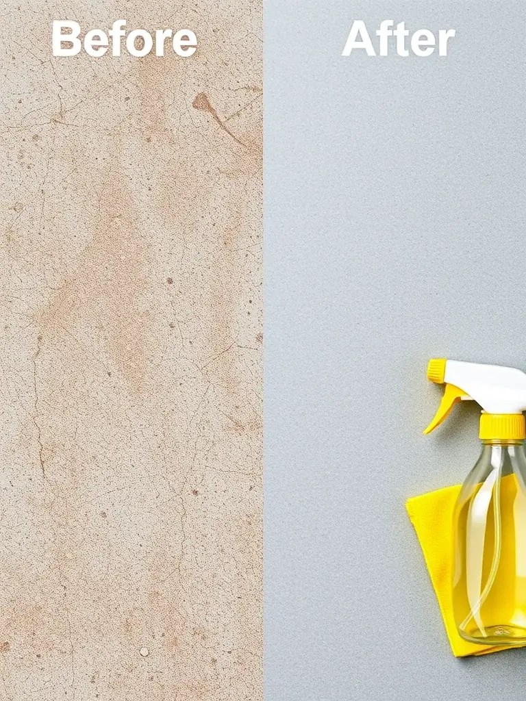 A before-and-after image showcasing a visibly cleaner and more hygienic surface after AstraPro's disinfection service, highlighting the effectiveness of their methods.